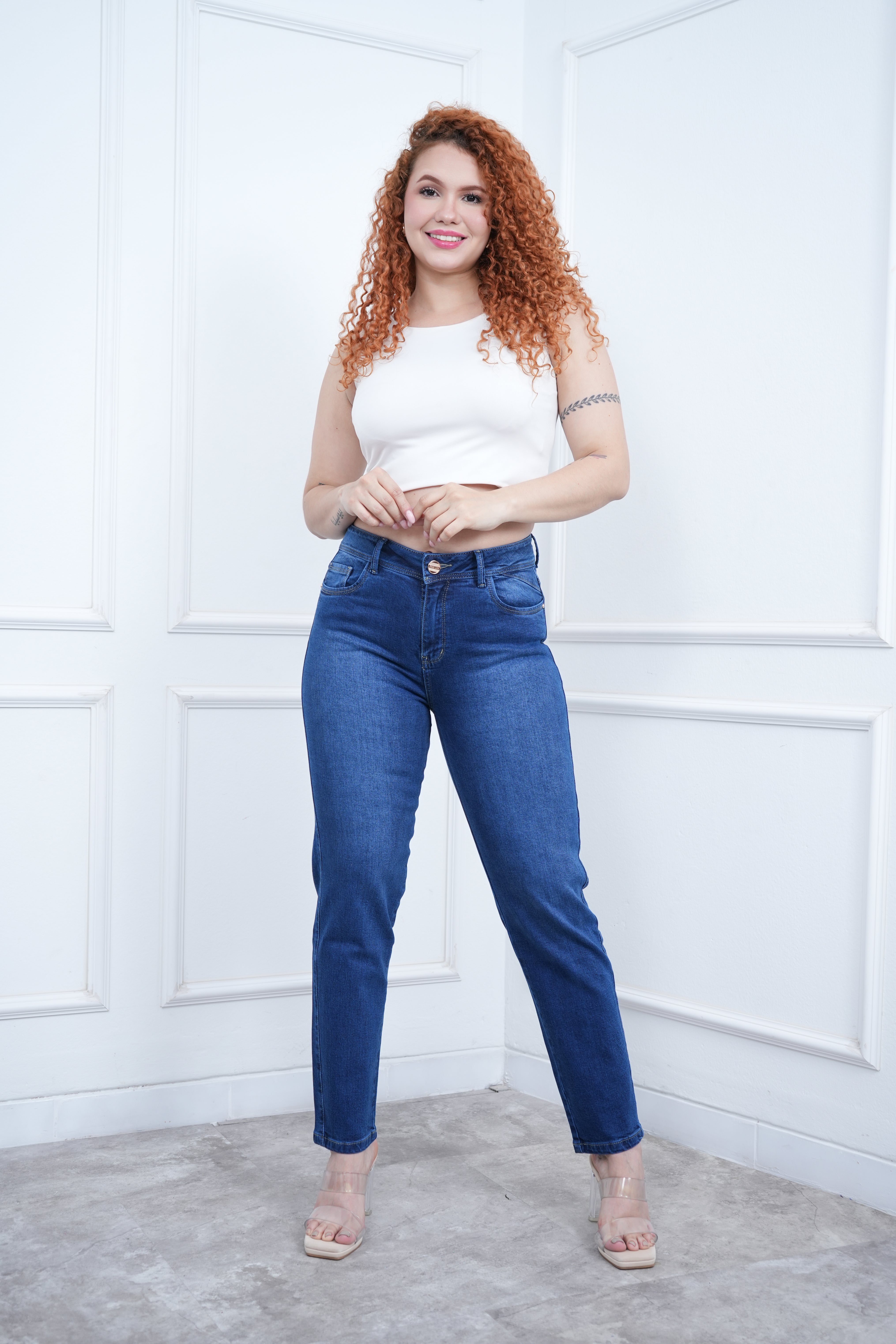 JEAN MOM FIT ANTUANET